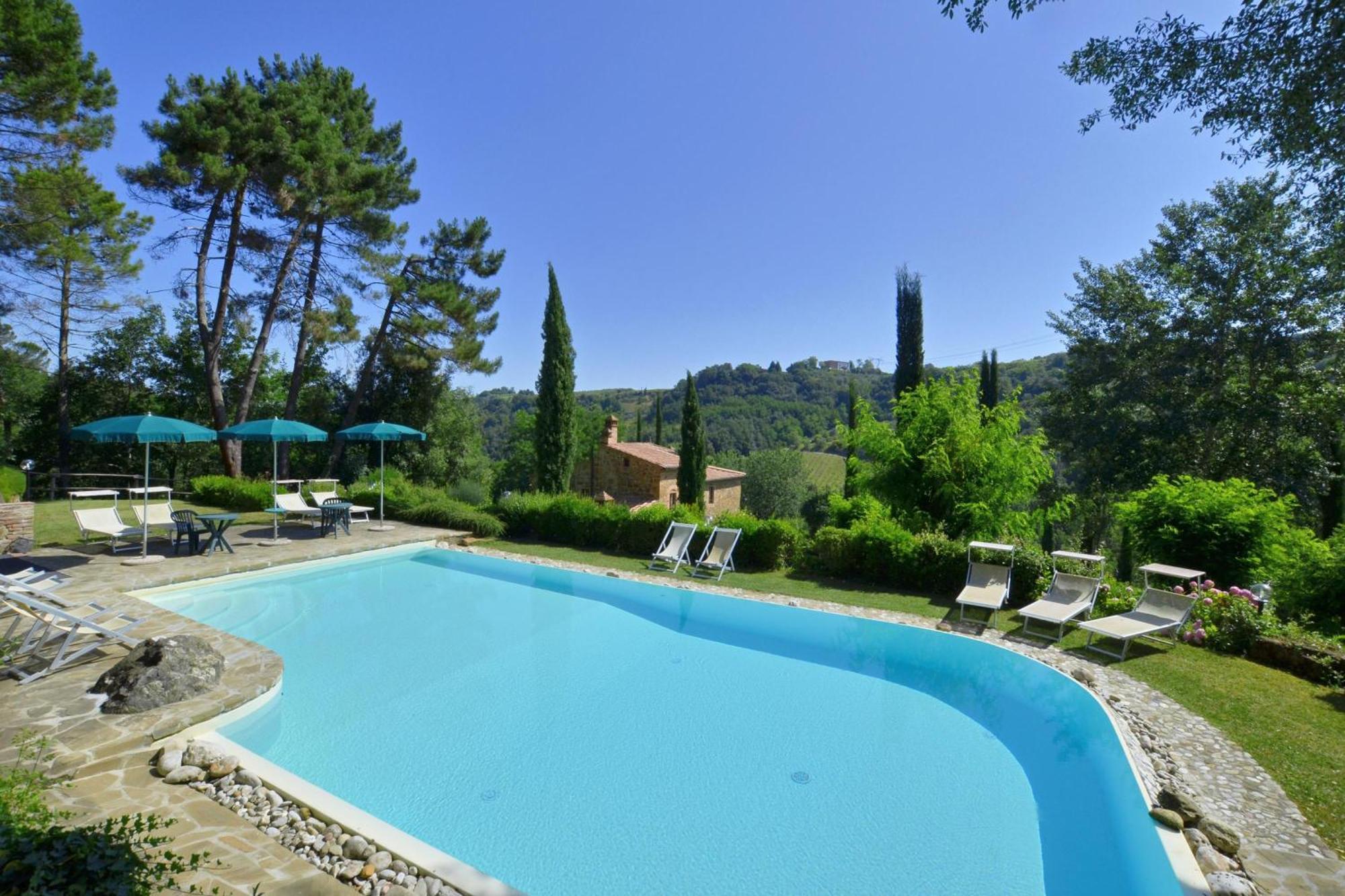 Villa Casacheta - Happy Rentals Montaione Buitenkant foto