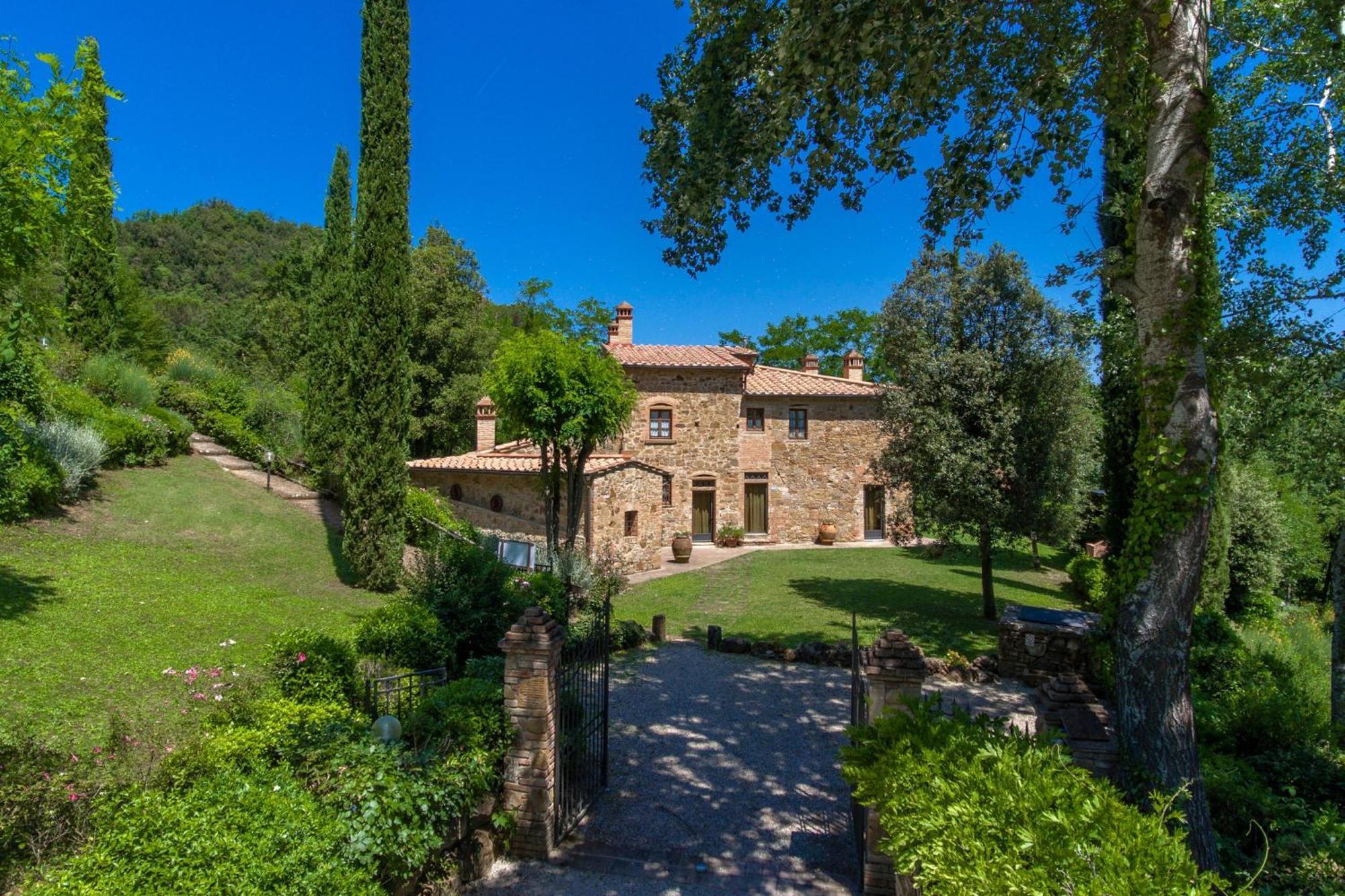 Villa Casacheta - Happy Rentals Montaione Buitenkant foto