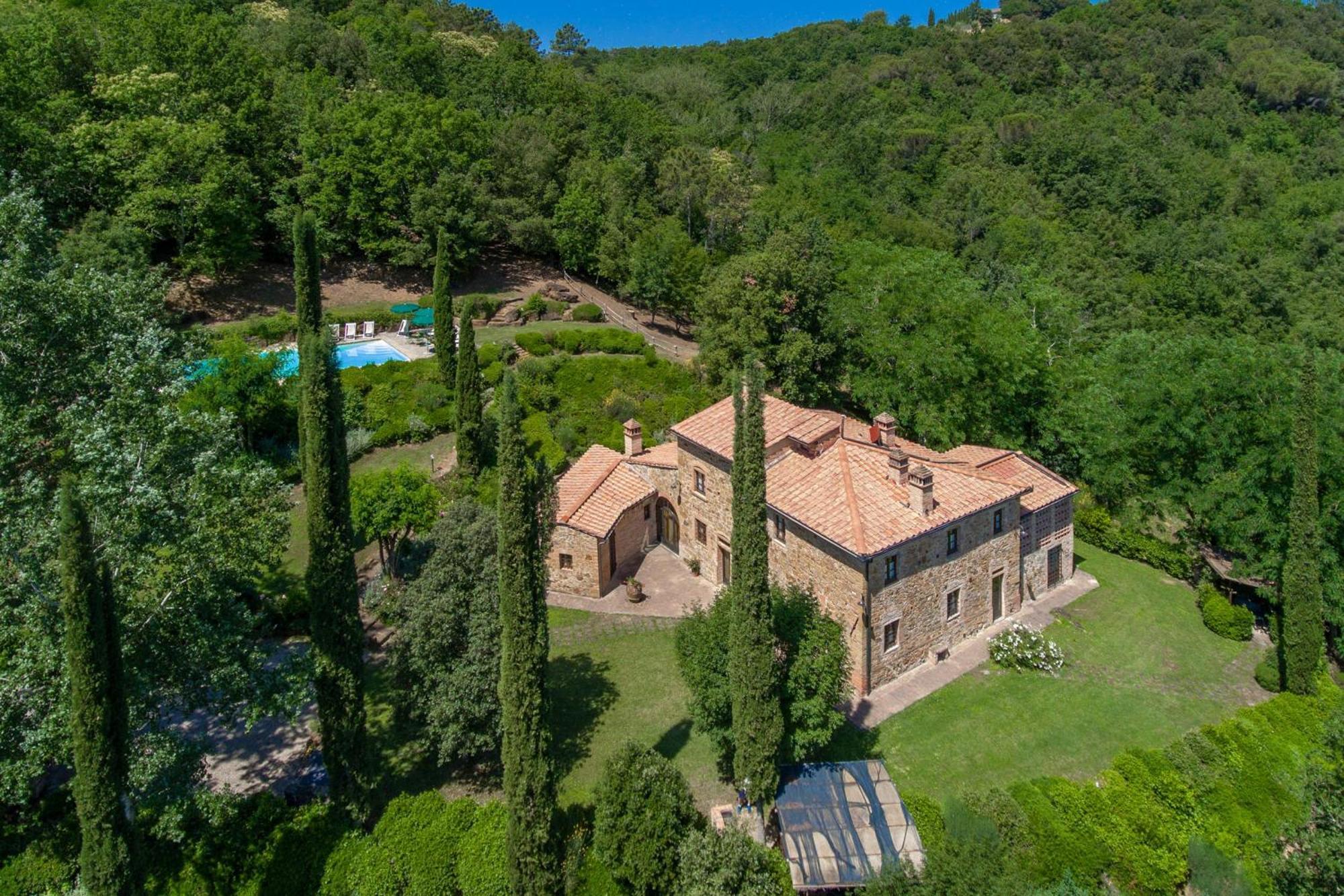 Villa Casacheta - Happy Rentals Montaione Buitenkant foto