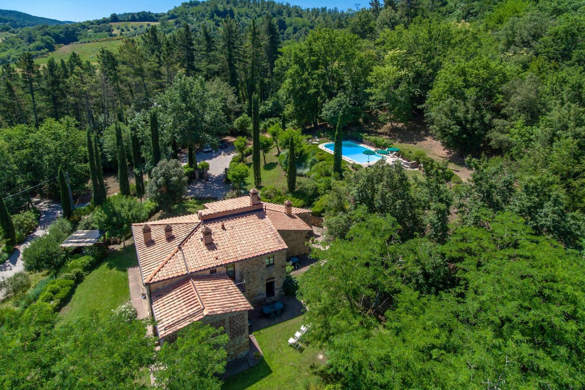 Villa Casacheta - Happy Rentals Montaione Buitenkant foto