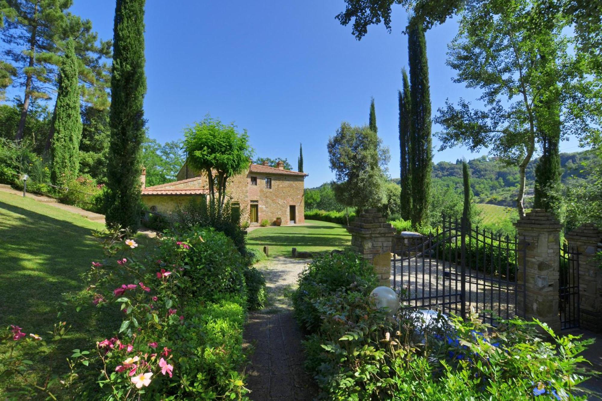 Villa Casacheta - Happy Rentals Montaione Buitenkant foto